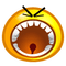 Screaming emoji - GIF animado gratis
