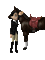 woman with horse bp - Besplatni animirani GIF animirani GIF