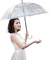 mujer con paraguas by EstrellaCristal - png grátis Gif Animado