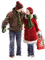 Noël.Christmas.Couple.Winter.Victoriabea - PNG gratuit GIF animé