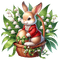 Easter hare by nataliplus - png ฟรี GIF แบบเคลื่อนไหว