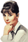 Audrey Hepburn - безплатен png анимиран GIF