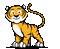 Cartoon Tiger - Bezmaksas animēts GIF animēts GIF