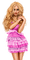 minou-woman-kvinna-Donna-femme-pink-rosa-rose - Free PNG Animated GIF