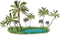 palm trees bp - bezmaksas png animēts GIF
