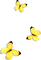 soave deco butterfly scrap yellow - kostenlos png Animiertes GIF