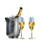 Champagne.New Year.gif.champán.Victoriabea - GIF animé gratuit GIF animé