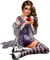 femme,fashion,élégant,fille,deko,tube, Orabel - 免费PNG 动画 GIF