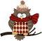 funny owl - png gratis GIF animado