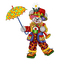 Kaz_Creations Creddy Teddy Clown Colours Colourful - ilmainen png animoitu GIF