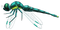 Dragonfly - nemokama png animuotas GIF