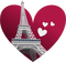 carte postale,la tour Eiffel,Paris,love,Pelageya