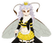 Anime Queen Bee - png gratis GIF animado