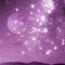 Y.A.M._Background stars sky purple - GIF animé gratuit GIF animé