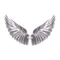 kikkapink white wings deco gothic angel - gratis png geanimeerde GIF