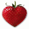 coeur fraise - Бесплатный анимированный гифка анимированный гифка