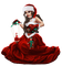 christmas woman by nataliplus - png gratis GIF animasi