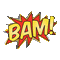 BAM - GIF animé gratuit GIF animé