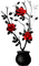 Roses rouges - бесплатно png анимированный гифка