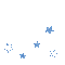blue stars - Nemokamas animacinis gif animuotas GIF