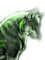 wolf green loup vert