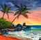Rena Background Hintergrund Sommer Strand - bezmaksas png animēts GIF