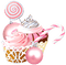 Ornaments.Candy.Cupcakes.Pink - darmowe png animowany gif