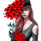 kikkapink woman autumn fashion hat - бесплатно png анимированный гифка