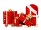 Kaz_Creations Deco Christmas Gifts 🎁 Presents - png gratuito GIF animata