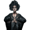 dolceluna gothic woman dark - бесплатно png анимированный гифка
