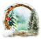soave background transparent vintage winter circle - PNG gratuit GIF animé