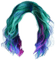 Rainbow-Hair. - Free PNG Animated GIF