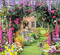Rena garden background - gratis png animerad GIF