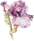 soave deco flowers iris purple green - Free PNG Animated GIF