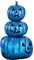 Jack O Lanterns.Blue - PNG gratuit GIF animé