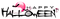 soave deco halloween text black pink - png gratis GIF animasi