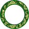 Green Circle Frame - PNG gratuit GIF animé