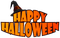 Kaz_Creations Logo Text Happy Halloween - png grátis Gif Animado