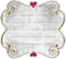 Carte Blanc Coeur Rose:) - PNG gratuit GIF animé