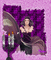 femme violette - Бесплатни анимирани ГИФ анимирани ГИФ