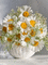 MMarcia gif fleur flores margaridas daisies  vaso - Gratis geanimeerde GIF geanimeerde GIF