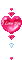 Hearts - Floaties - 無料のアニメーション GIF アニメーションGIF