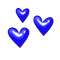 Hearts.Blue
