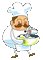 Chef - GIF animado grátis Gif Animado