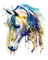 Aquarelle cheval