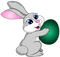 Kaz_Creations Easter Deco Bunny - gratis png geanimeerde GIF