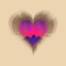 color heart gif  background - GIF animé gratuit GIF animé