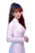 Rena Japan Woman Girl Frau Mädchen White - bezmaksas png animēts GIF