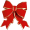 Christmas Winter decoration red ribbon_Noël hiver décoration - PNG gratuit GIF animé