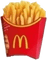 McDonald’s fries - darmowe png animowany gif
